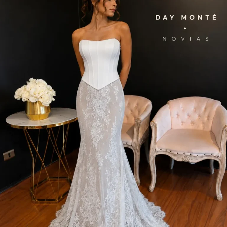 Day Monté Novias. – Vestidos de novia, expositor de Expo Matrimonio